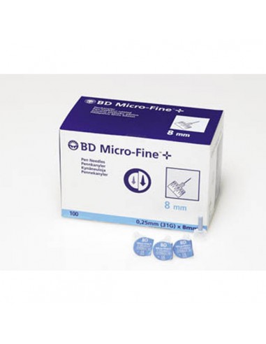 AGUJA PARA PLUMAS ESTERIL BD 31 G...