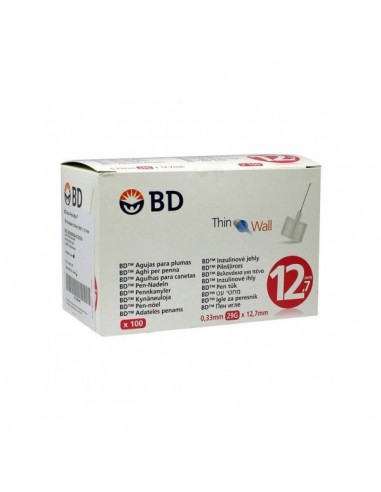 BD Micro-Fine+ Agujas para Pluma 29G...