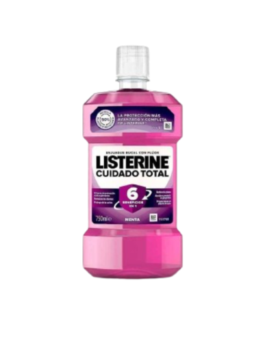 LISTERINE PACK AHORRO ENJUAGUE BUCAL CUIDADO TOTAL 750ML