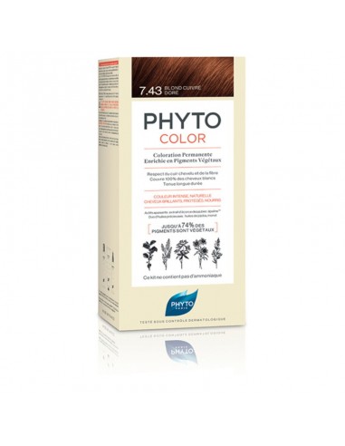 Phyto Phytocolor 7.43 Rubio Cobrizo...