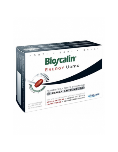 Bioscalin Energy Hombre 30 Comprimidos