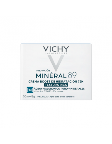 VICHY MINERAL 89 CREMA REPARADORA HIDRATANTE 50ML