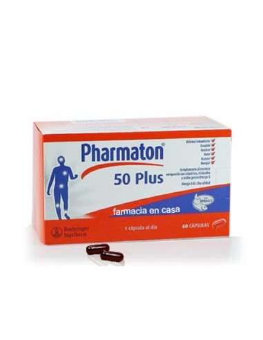 PHARMATON 50 PLUS 60 CAPS