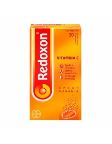 REDOXON VIT C  NARANJA 30 COMPRIMIDOS...
