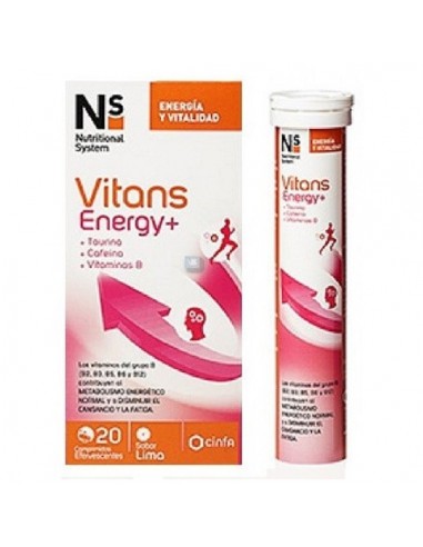 NS VITANS ENERGY+ COMPRIMIDOS...