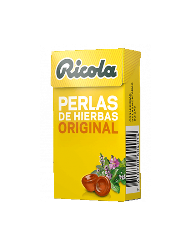 RICOLA PERLAS  HIERBAS S/AZ 25 G