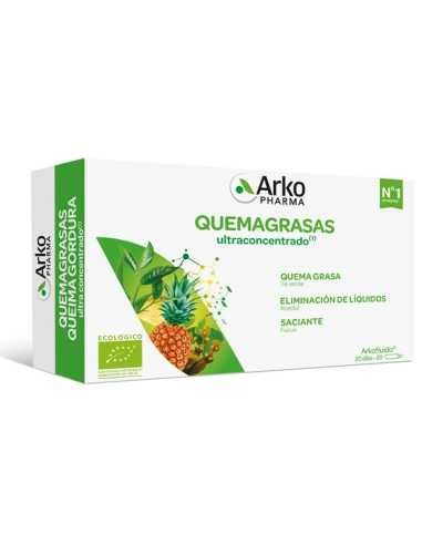 ARKOFLUIDO QUEMAGRASA  20 AMPOLLAS 15 ML