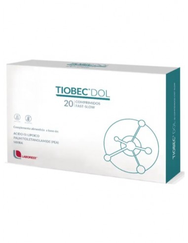 TIOBEC DOL  20 COMPRIMIDOS