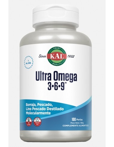 KAL ULTRA OMEGA 3 6 9 100 PERLAS