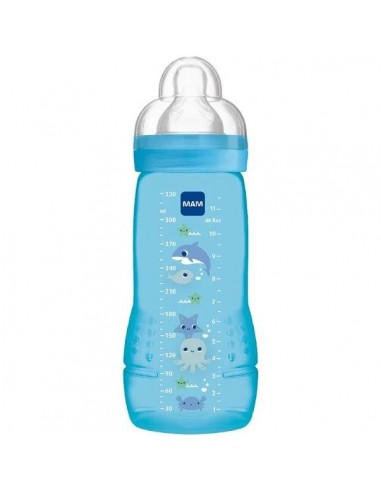 MAM BIBERON EASY ACTIVE BABY BOTTLE COLOR AZUL +4M 330ML