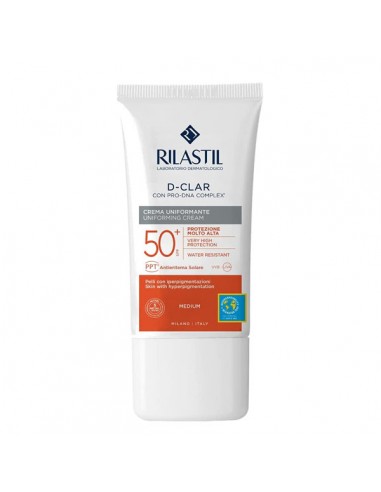 RILASTIL D-CLAR CREMA MEDIUM 50+ 1UND 40ML