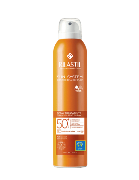 RILASTIL SPRAY TRANSPARENTE SUN SYSTEM 50+ 1UND 200ML