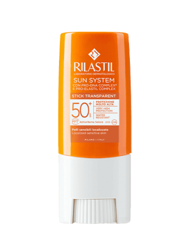 RILASTIL STICK TRANSPARENTE SUN SYSTEM 50+ 1UND 8,5G