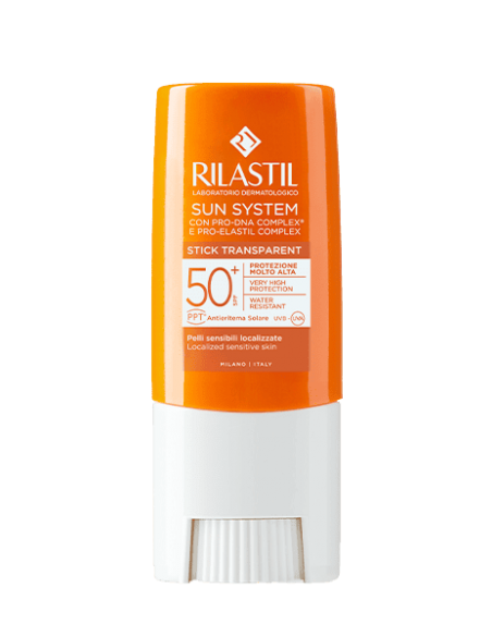 RILASTIL STICK TRANSPARENTE SUN SYSTEM 50+ 1UND 8,5G