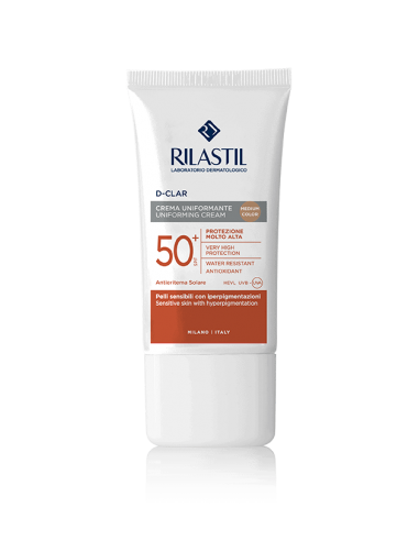 RILASTIL D-CLAR CREMA MEDIUM 50+ 1UND 40ML