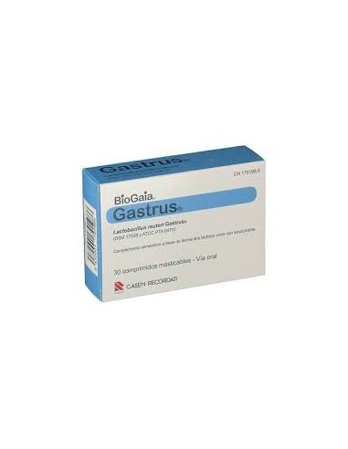 GASTRUS COMPRIMIDOS MASTICABLES  30...