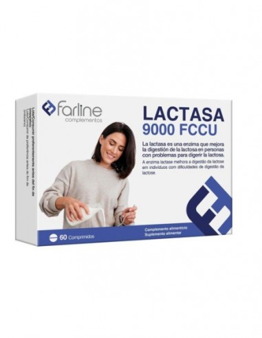 FARLINE COMPLEMENTOS LACTASA 9000  60...