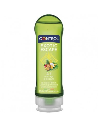 CONTROL EXOTIC ESCAPE 2 IN 1 MASSAJE...