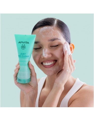 APIVITA JUST BEE CLEAR GEL LIMPIADOR PURIFICANTE 200ML
