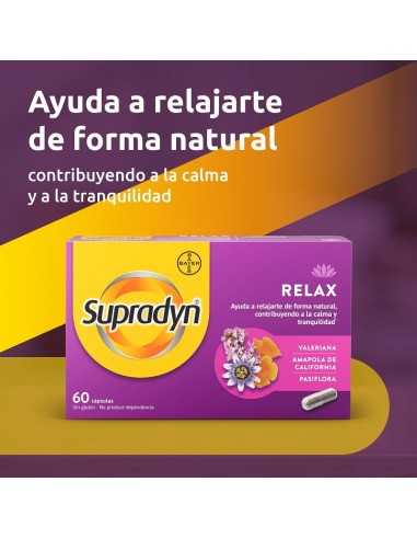 SUPRADYN RELAX  60 CAPSULAS