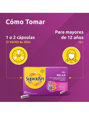 SUPRADYN RELAX  60 CAPSULAS