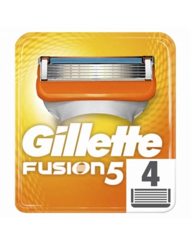 GILLETTE FUSION 5  RECAMBIO 4U
