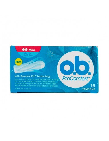 TAMPONES PROCOMFORT O.B. MINI 16...