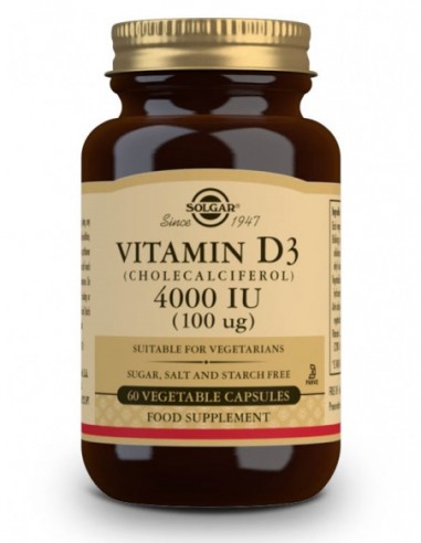 SOLGAR VITAMINA D3 (COLECALCIFEROL)...