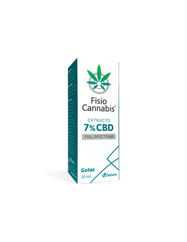 DIETERS FISIOCANNABIS EXTRACTO 7% GOTAS 10ML