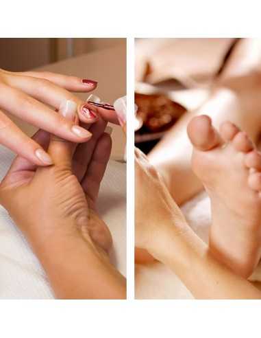Manicura más pedicura para dos
