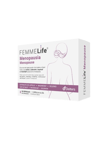 DEITERS FEMMELIFE MENOPAUSIA 30 CAPSULAS