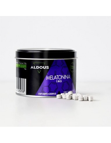 ALDOUS MELATONINA PURA 500COMP 1MG