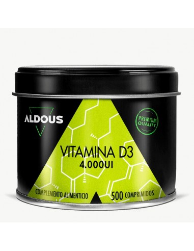 ALDOUS VITAMINA D3 500 COMP 4000UI