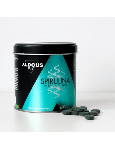 ALDOUS ESPIRULINA ECOLÓGICA 600COMP...