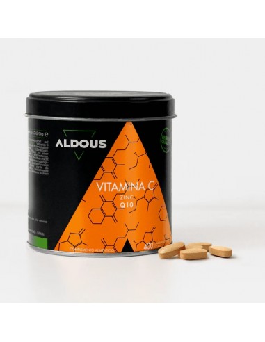ALDOUS VITAMINA C CON ZINC Y COENZIMA...