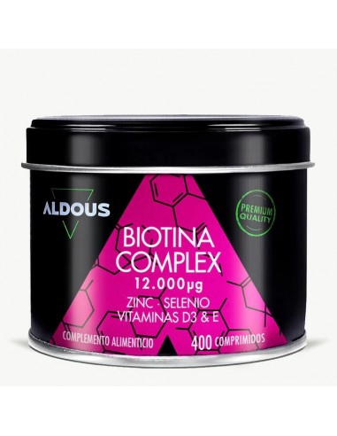 ALDOUS BIOTINA CON ZINC, SELENIO,...