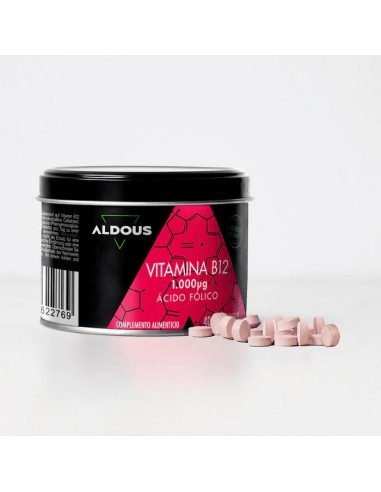 ALDOUS VITAMINA B12 CON ÁCIDO FÓLICO...
