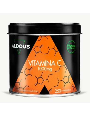 ALDOUS VITAMINA C PURA 250 COMP 1000MG