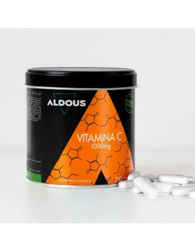 ALDOUS VITAMINA C PURA 250 COMP 1000MG