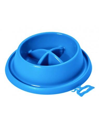 FREEDOG COMEDERO PLASTICO ALIMENTACION LENTA 25X23CM
