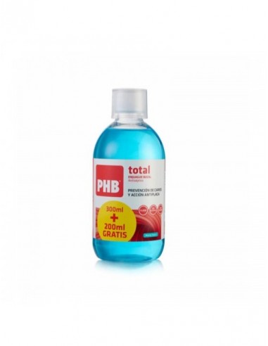 PHB TOTAL ENJUAGUE BUCAL  300 + 200 ML