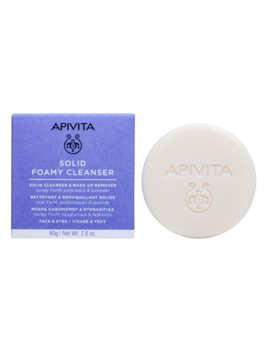 APIVITA FACE CLEANSING LIMPIADOR DESMAQUILLANTE SOLIDO 80G
