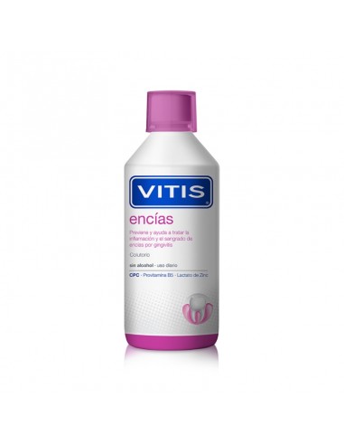 VITIS PACK ENCÍAS PASTA DENTÍFRICA 100ML Y COLUTORIO 500ML
