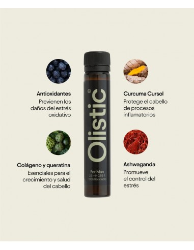 OLISTIC FOR MEN  28 FRASCOS 25 ML