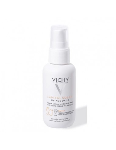 VICHY CAPITAL SOLEIL UV AGE DAILY WATER FLUID ANTIENVEJECIMIENTO 40ML
