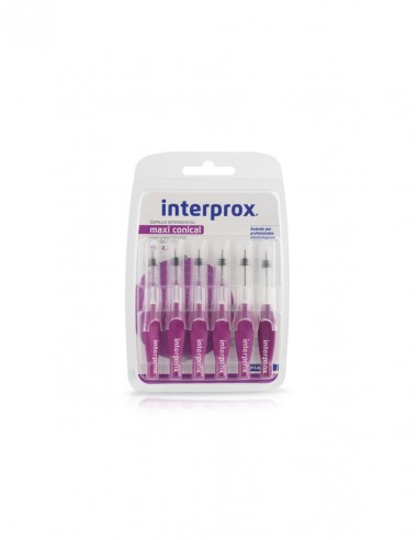 DENTAID CEPILLO INTERPROX 4G MAXI CONICAL 6UDS