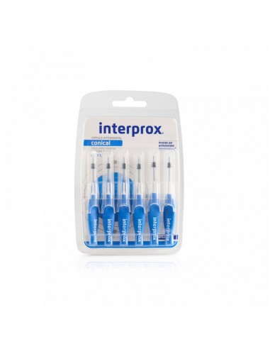 DENTAID CEPILLO INTERPROX 4G CONICAL 6UDS