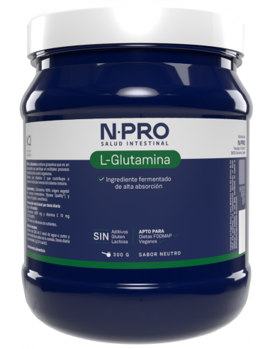 NPRO L-GLUTAMINA  1 ENVASE 300 G...
