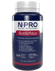 NPRO BUTIBIFIDUS  60 CAPSULAS