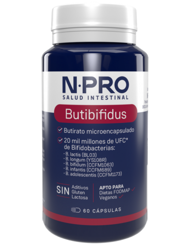 NPRO BUTIBIFIDUS  60 CAPSULAS